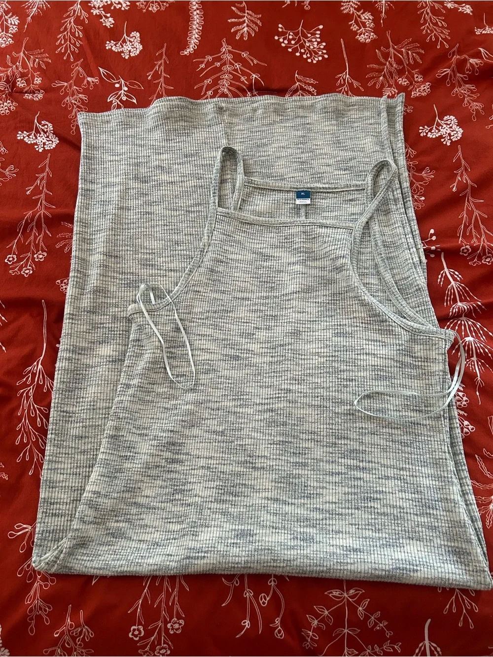 Light Green Ribbed Tank Dress - Women's Sleeveless Knit